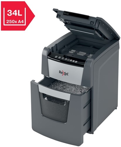 Papiervernietiger Rexel Optimum Auto 90X 4x28mm 1 Stuk-11