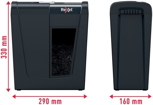 Papiervernietiger Rexel Secure S5 stroken 6mm 1 Stuk-20