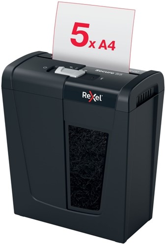 Papiervernietiger Rexel Secure S5 stroken 6mm 1 Stuk-15