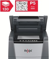 Papiervernietiger Rexel Optimum Auto 130M 2x15mm 1 Stuk-4