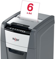 Papiervernietiger Rexel Optimum Auto 130M 2x15mm 1 Stuk-10