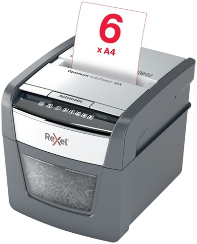 Papiervernietiger Rexel Optimum Auto 45X 4x28mm 1 Stuk-11