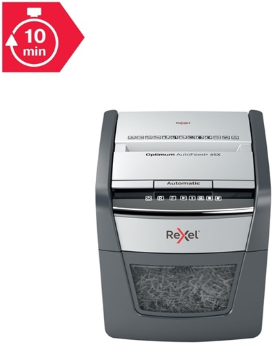 Papiervernietiger Rexel Optimum Auto 45X 4x28mm 1 Stuk-7