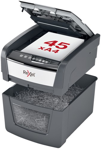 Papiervernietiger Rexel Optimum Auto 45X 4x28mm 1 Stuk-4