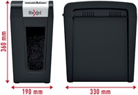 Papiervernietiger Rexel Secure MC4-SL 2x15mm 1 Stuk-3