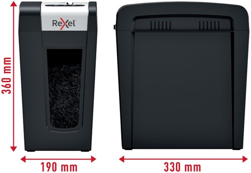 Papiervernietiger Rexel Secure MC4-SL 2x15mm 1 Stuk-3