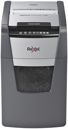 Papiervernietiger Rexel Optimum Auto 130X 4x28mm 1 Stuk