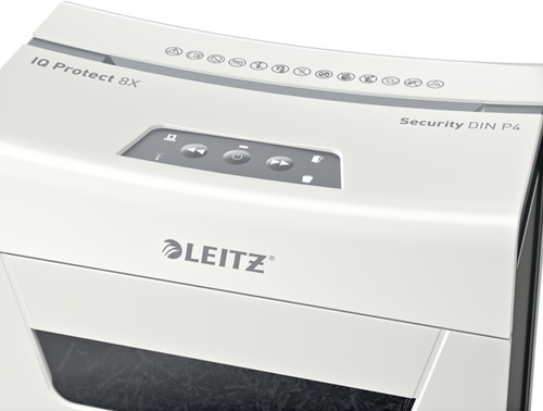 Papiervernietiger Leitz IQ Protect Prem 8X 4x40mm 1 Stuk-2