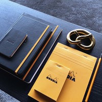 Schrijfblok Rhodia A4 lijn 80vel 80gr or 1 Stuk-1
