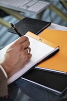 Schrijfblok Rhodia A4 lijn 80vel 80gr or 1 Stuk-3
