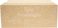 Kerstdoos bedrukt wit Holland-2 390x290x250mm 1 Stuk-2