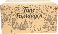 Kerstdoos bedrukt zwart Holland-3 390x290x300mm 1 Stuk-2