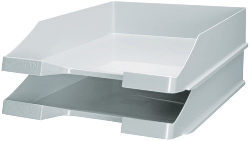 Brievenbak Han A4 plastic grijs 1 Stuk-2