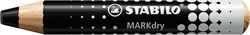 Whiteboardpotlood STABILO MARKdry 648/46 zwart 1 Stuk