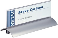 Tafelnaambord Durable Presenter 61x210mm 2 Stuk-2