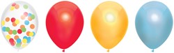 Ballonnen Haza Over The Rainbow 30cm 6st ass 6 Stuk