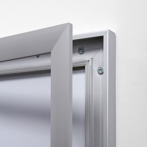 Vergrendelbaar Notitiebord Indoor Zilver 2x A4 1 Stuk-1