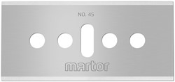 Reservemes Martor rechthoekig nr. 45 10 Stuk