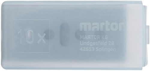 Reservemes Martor rechthoekig nr. 45 10 Stuk-2