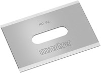 Reservemes Martor rechthoekig nr. 92 10 Stuk-1