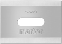 Reservemes Martor rechthoekig nr. 92043 10 Stuk