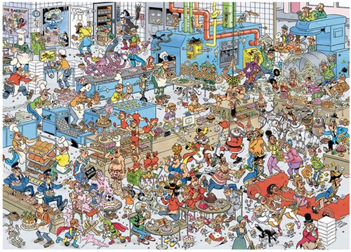 Puzzel Jan van Haasteren De Bakkerij 1000 stukjes 1 Stuk-2
