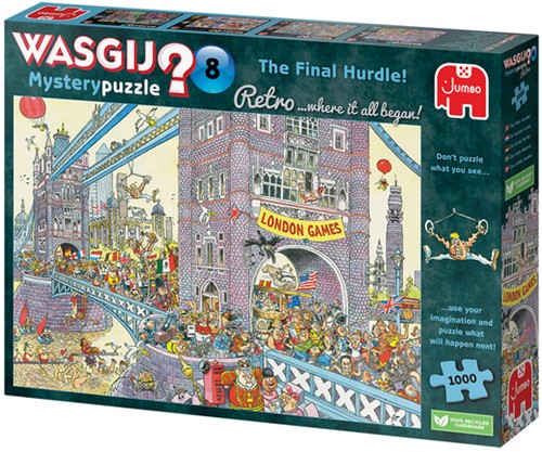 Puzzel Wasgij Retro Mystery 8 Laatste Horde 1000st 1 Stuk-2