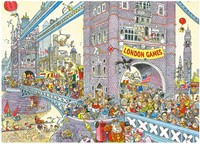 Puzzel Wasgij Retro Mystery 8 Laatste Horde 1000st 1 Stuk-3