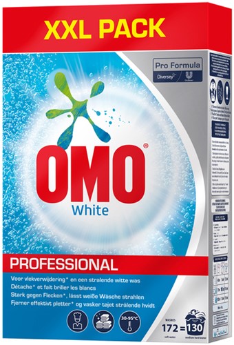 Wasmiddel Omo Pro Formula poeder wit 8.4kg 130 s 8400 Gram