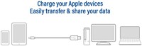 Kabel ACT USB 2.0 naar Lightning laad -en data 1m 1 Stuk-1