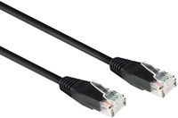 Kabel ACT CAT6 Network koper 0.9 meter zwart 1 Stuk