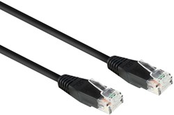 Kabel ACT CAT6 Network koper 5 meter zwart 1 Stuk
