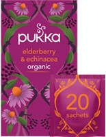 Thee Pukka elderberry en echinacea 20 zakjes 20 Zak-2