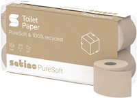 Toiletpapier Satino MT1 PureSoft 250 vel 076970 8 Rol
