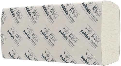 Handdoek Satino PT3 Smart 2laags 240x230mm wit 20 pak-2