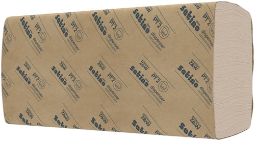Handdoek Satino PT2 PureSoft 2laags 206x240mm 25 pak-2