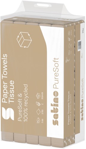 Handdoek Satino PT2 PureSoft 150 vel 277530 25 pak-3