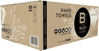Handdoek BlackSatino PT20 GreenGrow 2laags wit 25 pak