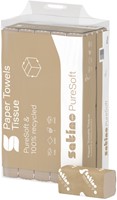 Handdoek Satino PT3 PureSoft 2laags 240x230mm 20 pak