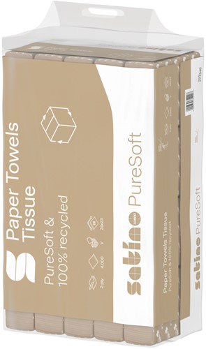 Handdoek Satino PT3 PureSoft 2laags 240x230mm 20 pak-3
