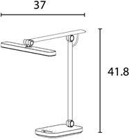 Bureaulamp Unilux Pureline led grijs 1 Stuk-3