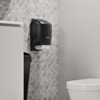 Toiletpapierdispenser Katrin systeemrol duo zwart 1 Stuk-3