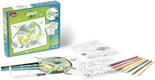 Hobbyset Maped Creativ AquaArt dinosaurus 14delig 1 Set-2