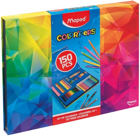 Tekenset Maped ColorPeps 150delig assorti 1 Set