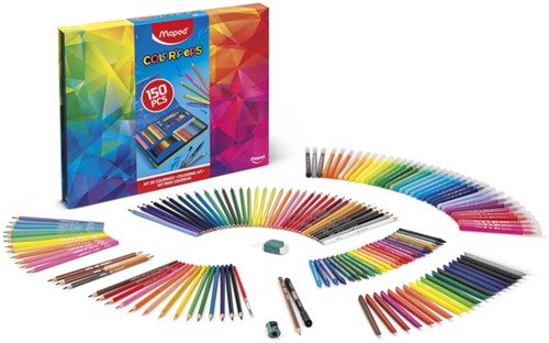 Tekenset Maped ColorPeps 150delig assorti 1 Set-3