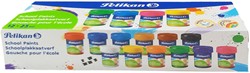 Plakkaatverf Pelikan 25ml assorti 12 Stuk