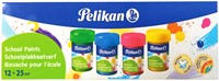 Plakkaatverf Pelikan 25ml assorti 12 Stuk-2