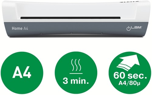 Lamineermachine Leitz iLAM Home A4 wit 1 Stuk-1