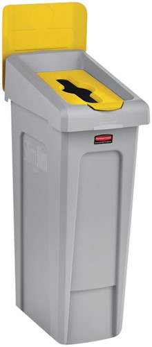 Deksel Rubbermaid Slim Jim RS gemengde recycl gl 1 Stuk-2