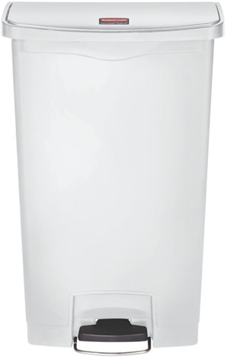 Pedaalemmer Rubbermaid Slim Jim Step On 68L wit 1 Stuk-2